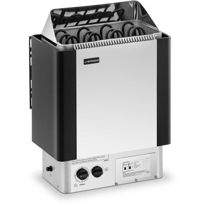 UNIPRODO Po&ecirc;le &Eacute;lectrique Sauna Bain Finnois Chauffage Commande Int&eacute;gr&eacute;e 5-9m3 6kW 400V