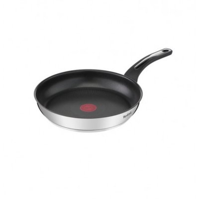 TEFAL Po&ecirc;le en acier inoxydable Emotion . Couleur: Gris