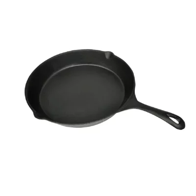 VIDAXL Po&ecirc;le en fonte XL rond et lisse Big BBQ