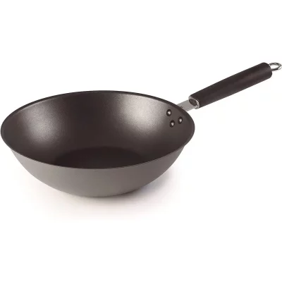 LACOR Po&ecirc;le wok 28cm en acier rev&ecirc;tu