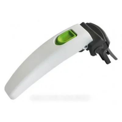 SEB Poign&eacute;e blanche + bouton vert + vis friteuse ss-992252, ss-1530001387 tefal, 