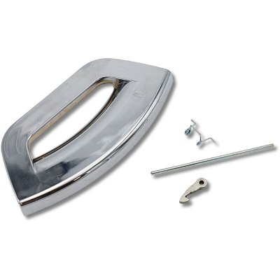 INDESIT Poignee de hublot chrome futura pour lave linge  - d455713