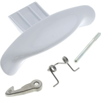 ARISTON GROUP Poignee hublot blanche c00116580 pour Lave-linge Ariston