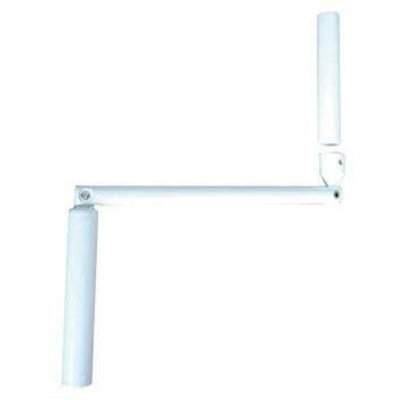 AFBAT Poign&eacute;e Manivelle Acier Laqu&eacute;, H.415 X L.20 X P.20 Mm