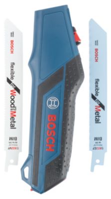 BOSCH Poign&eacute;e manuelle lame de scie sabre + 2 lames -  - 2608000495