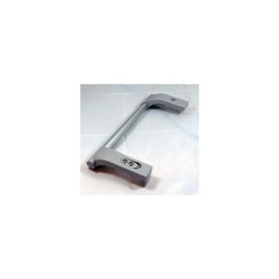 INDESIT Poign&eacute;e porte gris pour congelateur ou refrigerateur hotpoint-ariston