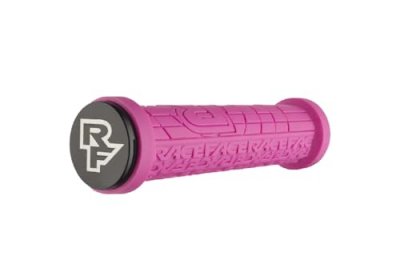 RACE FACE Poign&eacute;es de Guidon VTT  Lock-On Grippler - 30mm Magenta