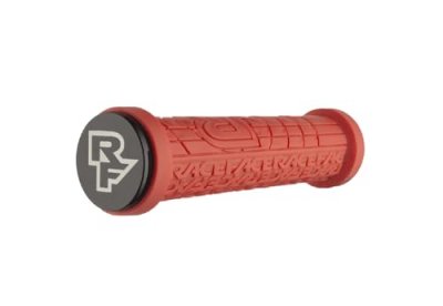 RACE FACE Poign&eacute;es de Guidon VTT  Lock-On Grippler - 30mm Rouge