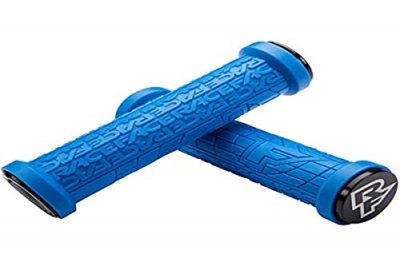 RACE FACE Poign&eacute;es de Guidon VTT  Lock-On Grippler - 33mm Bleu