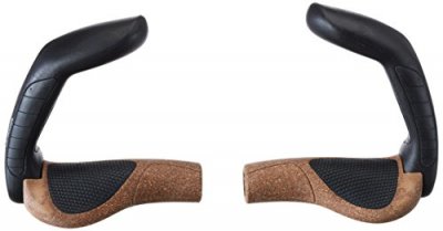 ERGON Poign&eacute;es  comfort GP5-L BioKork - marron/noir - TU