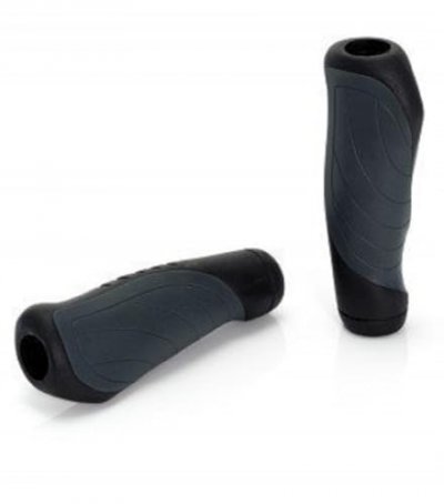 XLC Poignees ergonomiques  gr g04 135 92 mm noir gris