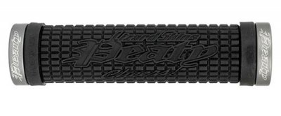 LIZARD SKINS Poign&eacute;es  Peaty Lock-On - Taille unique Noir Poign&eacute;es