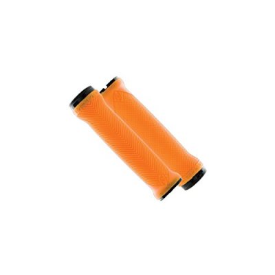 RACE FACE Poign&eacute;es  Love Handle (Lock-On) - Taille unique Neon Orange