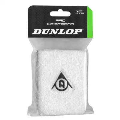 DUNLOP Poignet Tennnis  - Blanc - Accessoires Tennis taille T.U.