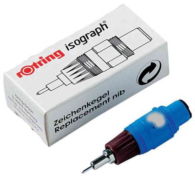 ROTRING Pointe de rechange pour Rapidograph r&eacute;f 155. - 0,20 mm - 