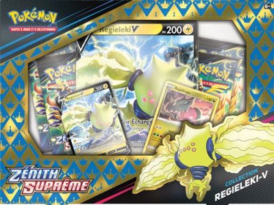 POKEMON Pok&eacute;mon EB12.5 : Coffret V 4 Boosters Regielek-V Multicolore 
