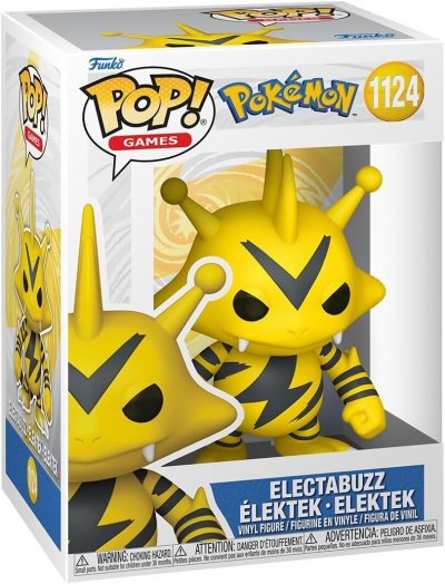 FUNKO Pok&eacute;mon - Electabuzz Vinyl Figur 1124 -  Pop! -  Shop Europe