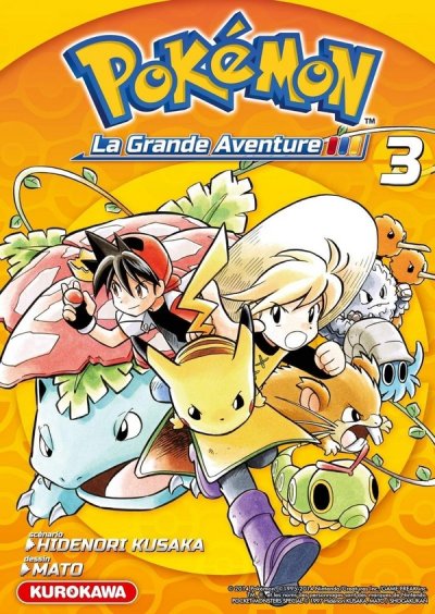 Pok&eacute;mon, La Grande Aventure - tome 3 (Manga)