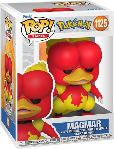 FUNKO Pok&eacute;mon - Magmar Vinyl Figur 1125 -  Pop! -  Shop Europe