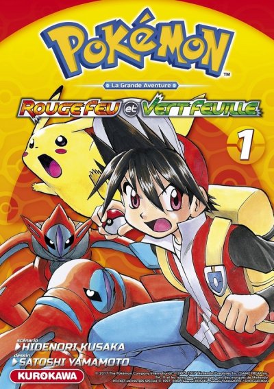 Pok&eacute;mon - Rouge Feu et Vert Feuille / &Eacute;meraude - tome 01 (1)