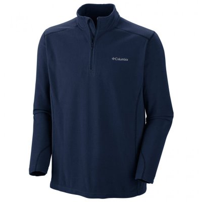 COLUMBIA Polaire  klamath range ii half zip bleu homme