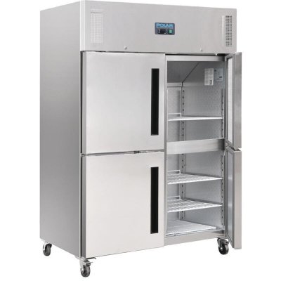POLAR  - Armoire r&eacute;frig&eacute;r&eacute;e n&eacute;gative 1200 litres 4 portillons GN 2/1