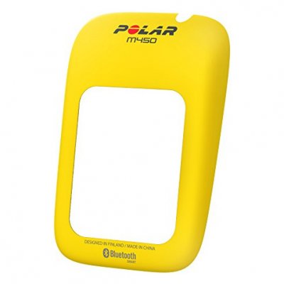 POLAR  m450 coque pour compteur de v&eacute;lo jaune