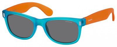 POLAROID  Eyewear P0115 Sunglasses Orange,Bleu Grey Pz