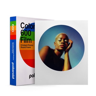 POLAROID  film 8 poses Couleur 600 - Round Frame