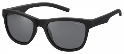 POLAROID  lunettes de soleil 8018/Syyv/Y2 junior wayfarer noir/gris