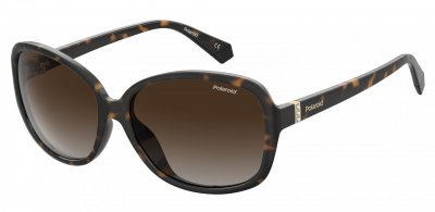 POLAROID  Lunettes de Soleil Pld 4098/S 086 LA Havana Brown 1ut
