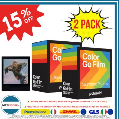 POLAROID  Originals Go Black Frame Edition Film Noir