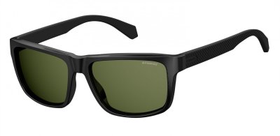 POLAROID  PLD 2058/S Montures de Lunettes, Noir (MTT Black), 55 Homme