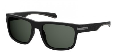 POLAROID  PLD 2066/S Sunglasses, 003/M9 Matt Black, 56 Mens