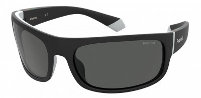 POLAROID  PLD 2125/s Sunglasses, 08A/M9 Black Grey, L Unisex