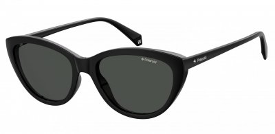 POLAROID  PLD 4080/S Sunglasses, 807/M9 Black, 55 Femme