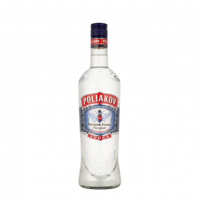 POLIAKOV  Premium Vodka Pur Grain Triple Distill&eacute; 70 cl