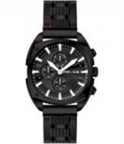 POLICE  OUTLET Mixte Analogique-Num&eacute;rique Quartz Montre avec Bracelet en Acier Inoxydable
