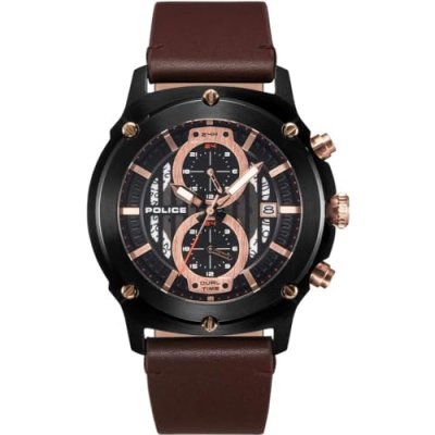 POLICE  PL15917JSB.02A, Quartz, 47mm, 5ATM