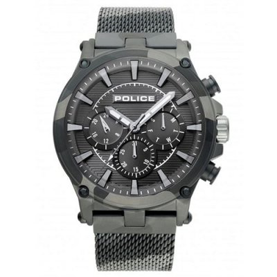 POLICE  PL15920JSMB.02MM, Quartz, 47mm, 5ATM