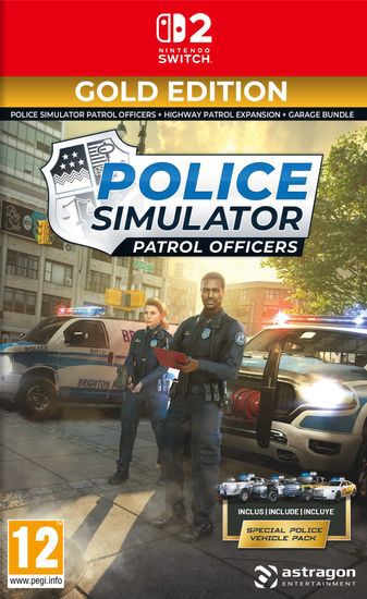 ASTRAGON Police Simulator Patrol Officers Gold Edition Nintendo Switch 2 - Neuf
