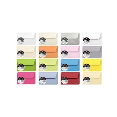 POLLEN BY CLAIREFONTAINE  Enveloppes 90 x 140 mm, vert menthe