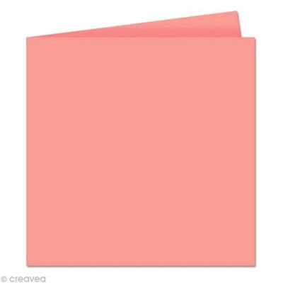 CLAIREFONTAINE Pollen Carte 210g pli&eacute;e 160x160 litchi pqt 25
