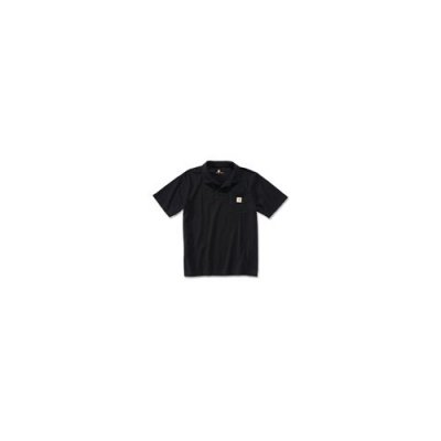 CARHARTT Polo manches courtes  - Noir - Taille S