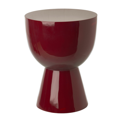 Pols Potten - Tip Tap Tabouret, H 46 cm, rouge rubis