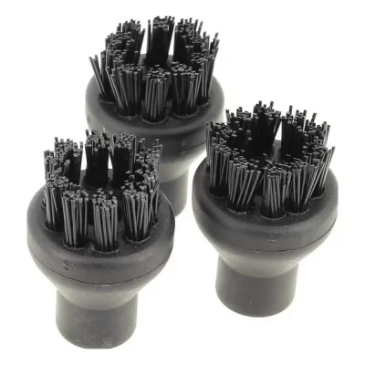 POLTI  - set de 3 brosses buse vapeur rep 206 pour pieces aspirateur