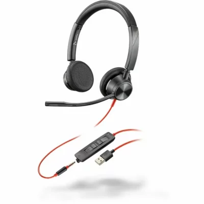 POLY  3325 Casque Avec fil Arceau Appels/Musique USB Type-A Noir - Neuf