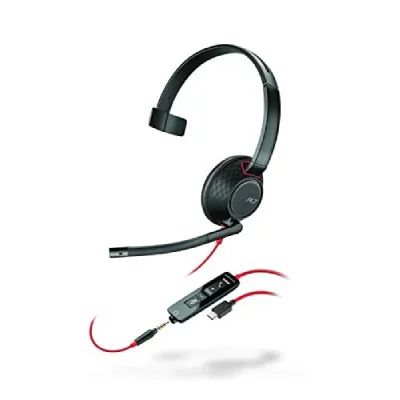 PLANTRONICS Poly blackwire 5210 usb-c + jack 3.5