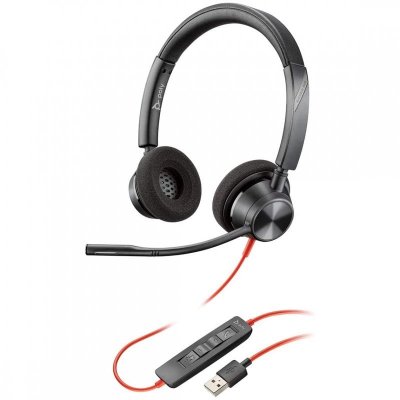 POLY  Blackwire BW3320 casque USB-A - 2 &eacute;couteurs