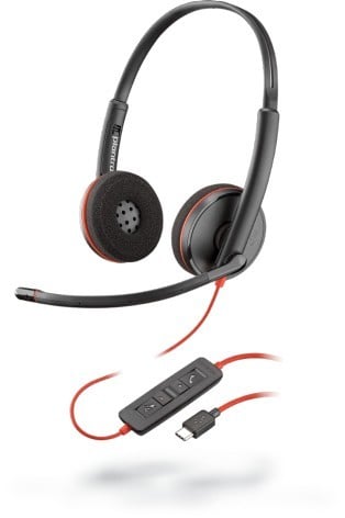 HP POLY POLY Blackwire C3220 Casque Avec fil Arceau Appels/Musique 209749-104